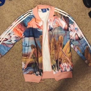 Tropical Adidas Jacket